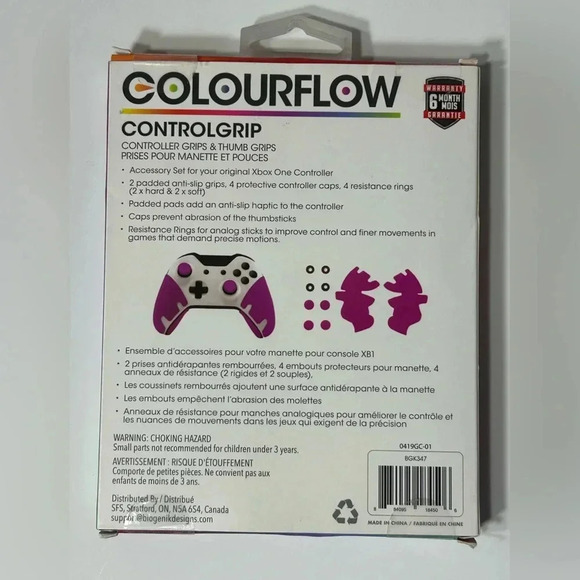 Colourflow - Controlgrip - Anti-slip / Controller Grip & Thumb Grips - BNIB 🎮 - Picture 2 of 6